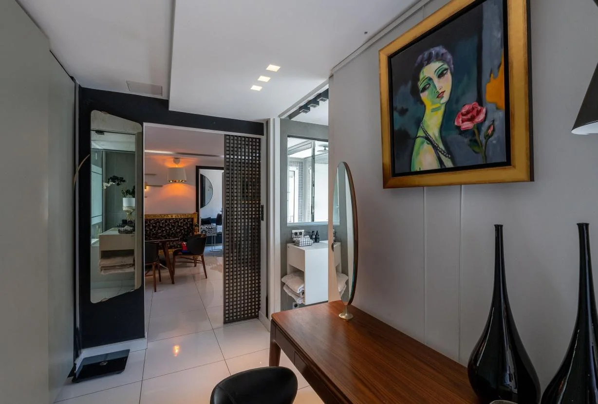 Living room with panoramic view
