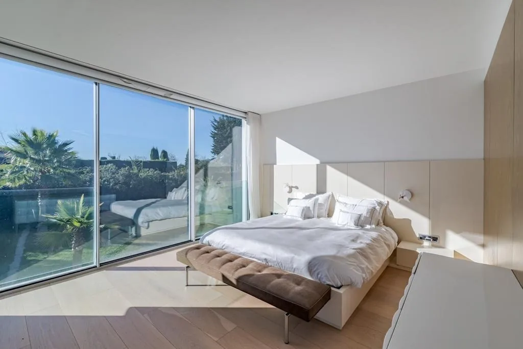 Suite parentale vue palmiers